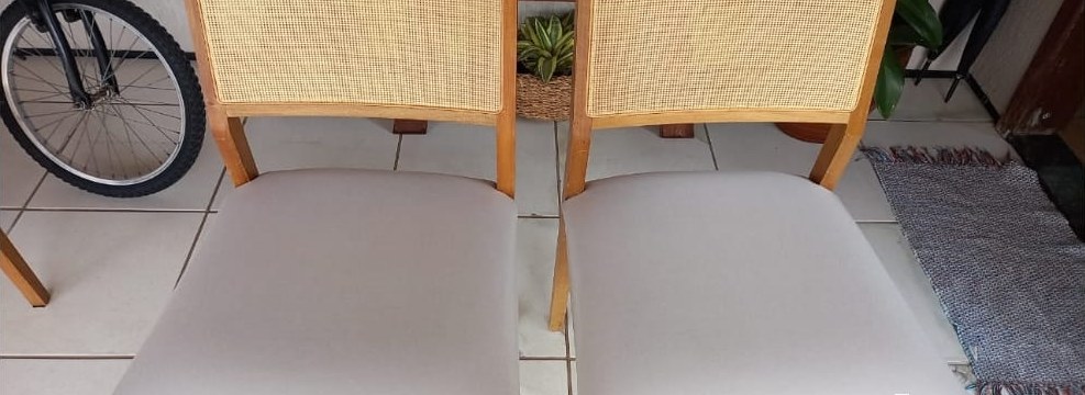 Estofado depois da higienização